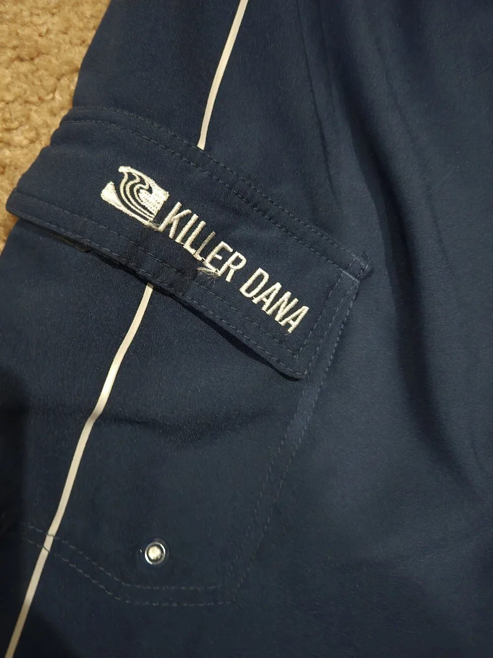Men's KILLER DONNA Navy Blue Swim Trunk
